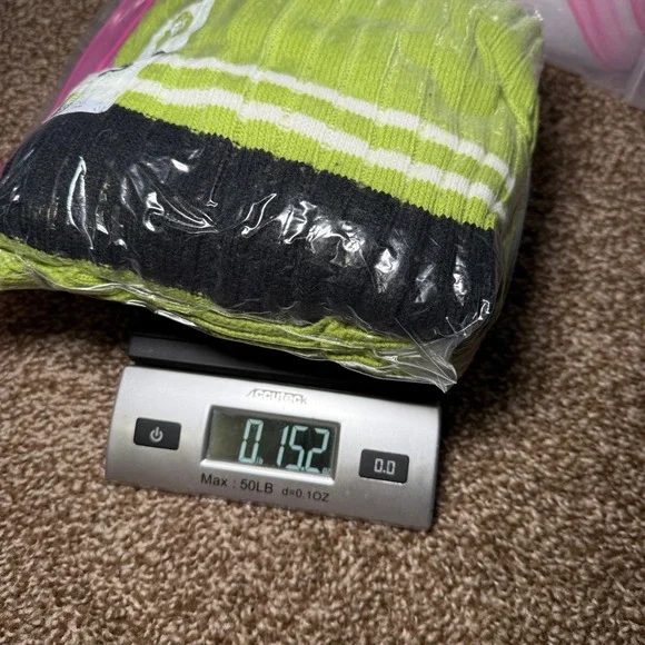 Forenza‎ Green Ribbed Y2K Stripe Turtleneck Sweater Mens XL Striped Long Sleeve - Picture 7 of 7